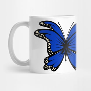 blue Butterfly Mug